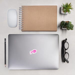Go Bills! Buffalo Bills sticker decal, Pink decal, Laptop sticker, Gift for Sports Lovers