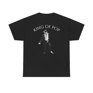 Michael Jackson &quot;Legends Live Forever&quot; Pop Music graphic T | Mens Aesthetic StreetWear | Hanes 100% cotton | Trendy Heavy Cotton Tee