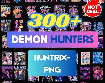 Kpop Demon Hunters PNG Bundle, Shirt Sublimation (300+ Files)