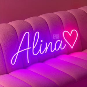 Benutzerdefinierte Namensschild - Kinderzimmer Dekor - Neon Namensschild - Leuchtendes Namensschild - Kinderzimmer Namensschild - Baby Namensschild - Personalisierte Geschenke für Kinder