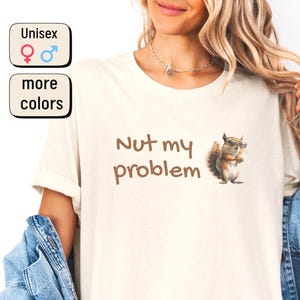 Lustiges Eichhörnchen T Shirt, Abschiedsgeschenk Kollegin, kleine Auszeit Geschenk, beste Freundinnen Geschenk, Geschenkidee Büro, Waldtiere