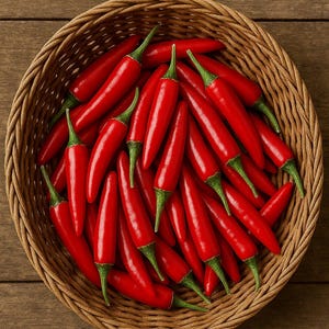 Serrano Hot Pepper Seeds: Heirloom, Non-GMO, High Yield