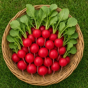 Champion Radish Seeds: 300 Non-GMO Heirloom Seeds - USA Seller