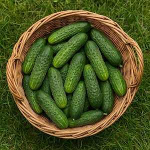 100+ Wisconsin SMR-58 Cucumber Seeds - Pickling -- Heirloom - Organic - Non-GMO