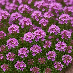 1000 Creeping Thyme Seeds: Organic, Non-GMO, Heirloom