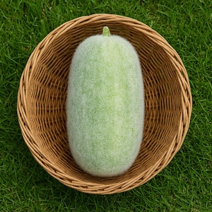 Wax Gourd Seeds: Fuzzy Winter Melon, Benincasa Hispida, USA Grown
