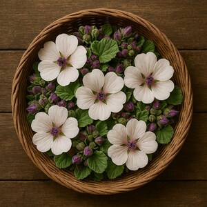 Marshmallow Herb Seeds: Non-GMO Heirloom, Easy to Grow