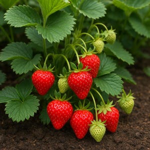 Eversweet Strawberry Plant: Everbearing, Live, Non-GMO