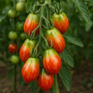 120+ Waterfall Tomatoes Seeds - Sweet - High Yield - Heirloom - Organic -- RARE