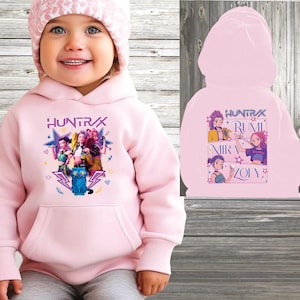 K-pop デーモン パーカー、K-pop ポップ パーカー、デーモン ハンター パーカー、K-pop スーパーガールズ パーカー、ルミ、ゾーイ、パーカー、Kpop ポップ ラバー パーカー