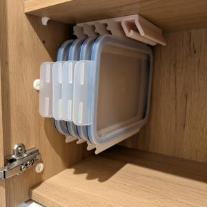 IKEA 365+ Lid Organizer Wall Mount – Tupper Lid Hanger Rack – Kitchen Cabinet Storage – Space Saving Organizer