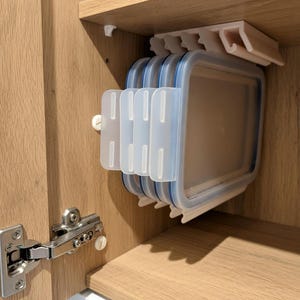 IKEA 365+ Lid Organizer Wall Mount – Tupper Lid Hanger Rack – Kitchen Cabinet Storage – Space Saving Organizer