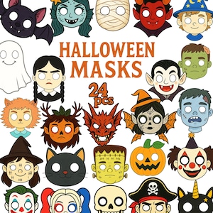 NOPKESV Halloween Bastelset Kinder - 6 DIY Motive Mit Moosgummi Für Kürbis, Fledermaus & Co