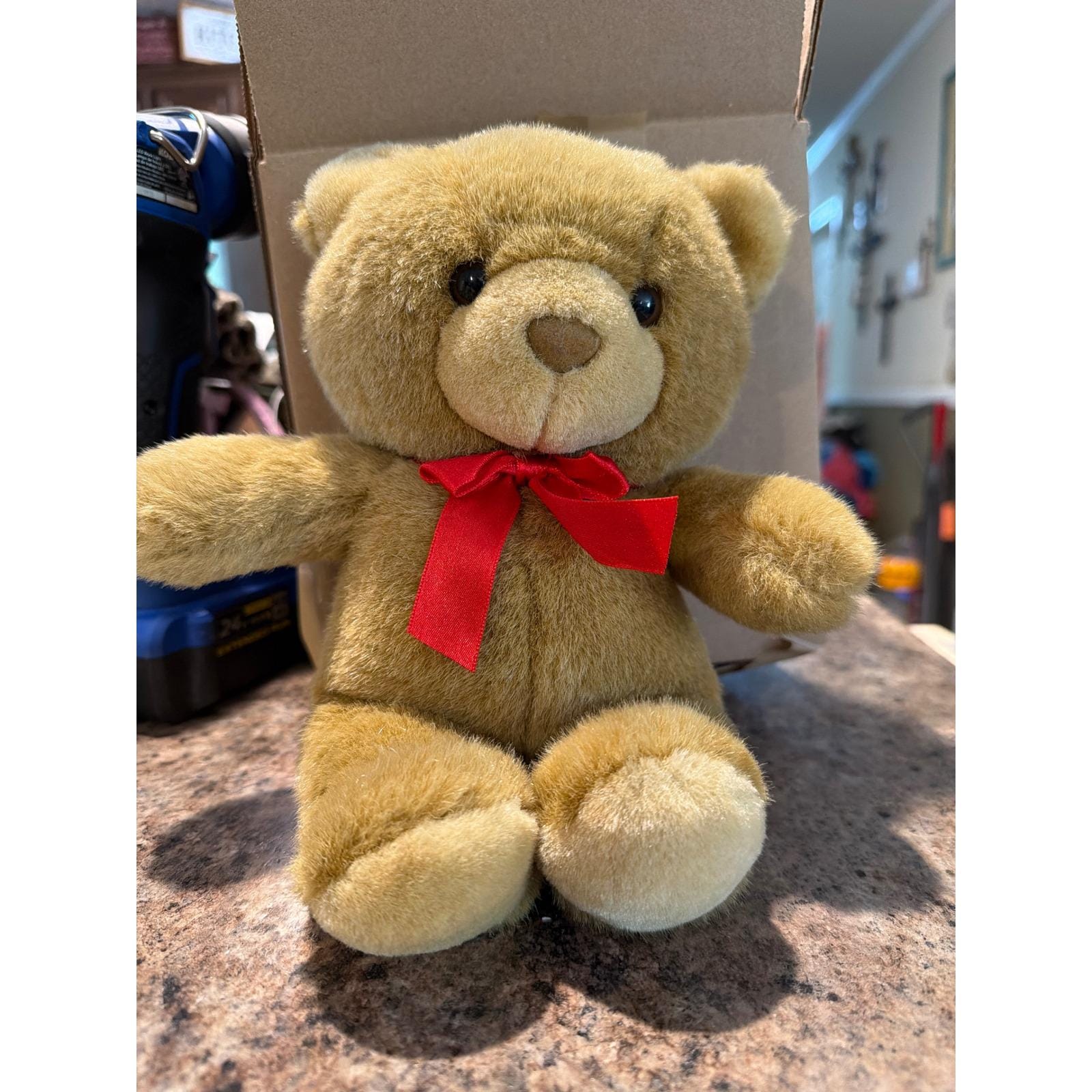 Vintage 90s brown teddy bear - Etsy 日本