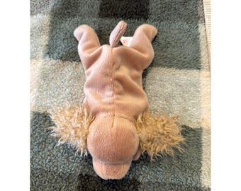 Ty Beanie Babies スパンキー コッカースパニエル犬 ぬいぐるみ タン カールした耳 1997年製 ヴィンテージ 8インチ