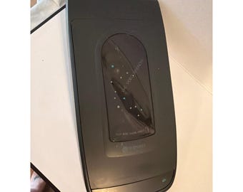 Avvolgitore per videocassette VHS Kinyo, nero, vintage anni '90, per uso domestico.