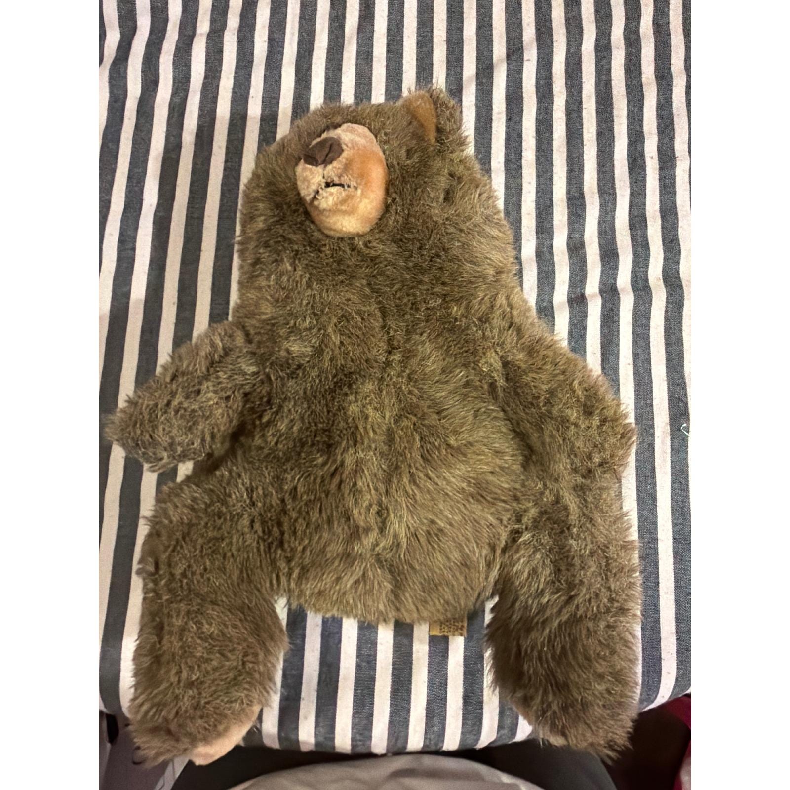 Stuffed Grizzly Bear Vintage - Etsy
