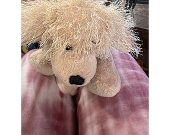 Ganz Webkinz Golden Retriever Peluche Perro Marrón Peludo Peluche HM010 Vintage