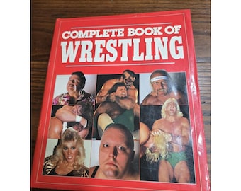Complete Book of Wrestling 1988 Hardcover Hulk Hogan Ric Flair Andre the Giant