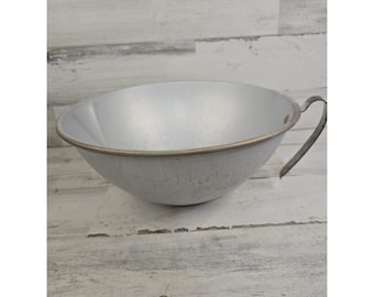 Vintage Mirro Aluminum Mixing Bowl 5 Qt Handle Pour Spout 5315 M Made in USA