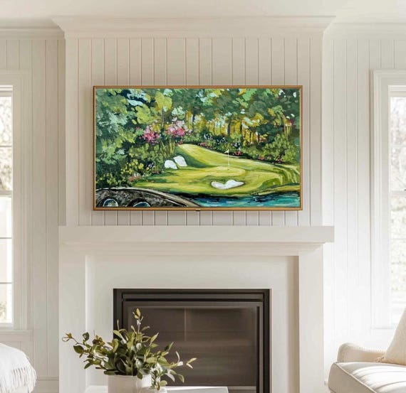 Masters Golf Amen Corner Art | Samsung Frame TV Digital Download