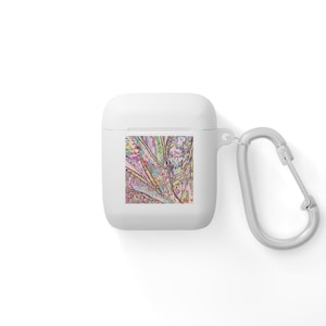 AirPods Case Cover mit Blumenmuster, süße AirPods Pro Hülle, buntes Ohrhörer-Zubehör, Geschenk für Musikliebhaber, trendiges Tech Case