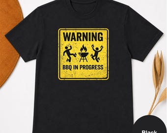 Funny BBQ Shirt: Grilling Cookout Tee for Dad, Backyard BBQ Gift