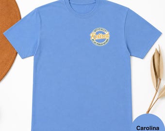 Officially Retired Not My Problem Anymore T-Shirt, Retirement Gift, Funny Saying Tee