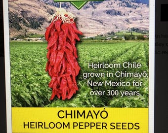 New Mexico Chile Seeds NON GMO
