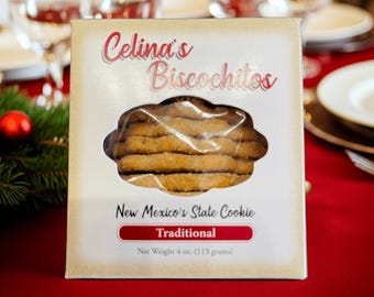 Celina's Biscochitos - New Mexico's State Cookie - Traditional (1 Dozen)