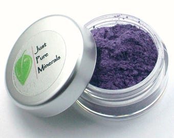 Fairy Princess Sparkling Purple Eyeshadow, Vegan Mineral Makeup, Cruelty-Free eyeliner