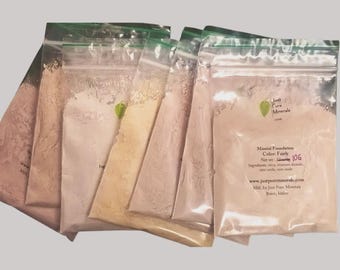 Vegan Mineral Foundation Refills, Cruelty-Free, Gluten-Free Makeup (10g)