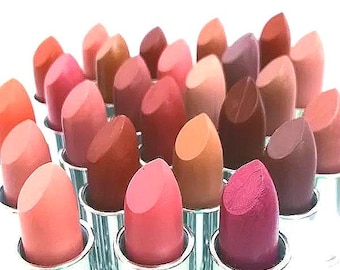 Vegan Mineral Lipstick — Natural Cruelty-Free Makeup, Choose Your Shade
