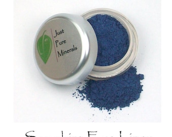 Natural Eyeliner, Mineral Eyeliner, Natural Mineral Eyeliner, Vegan Eyeliner, Eye Liner, Eyeliner Powder, Safe Makeup, COLOR: SAPPHIRE