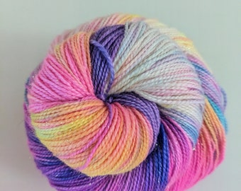 Hand-Dyed MY LITTLE PONY Yarn | S P A R K L E Y !