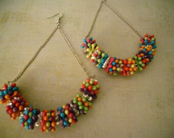 Summer Fiesta and Party Earrings  ~ Time for a Little Fun and a Lot of Color
