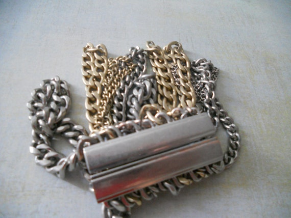 Chain Link Bracelet with Heavy Magnet Clasp ~ Bik… - image 3