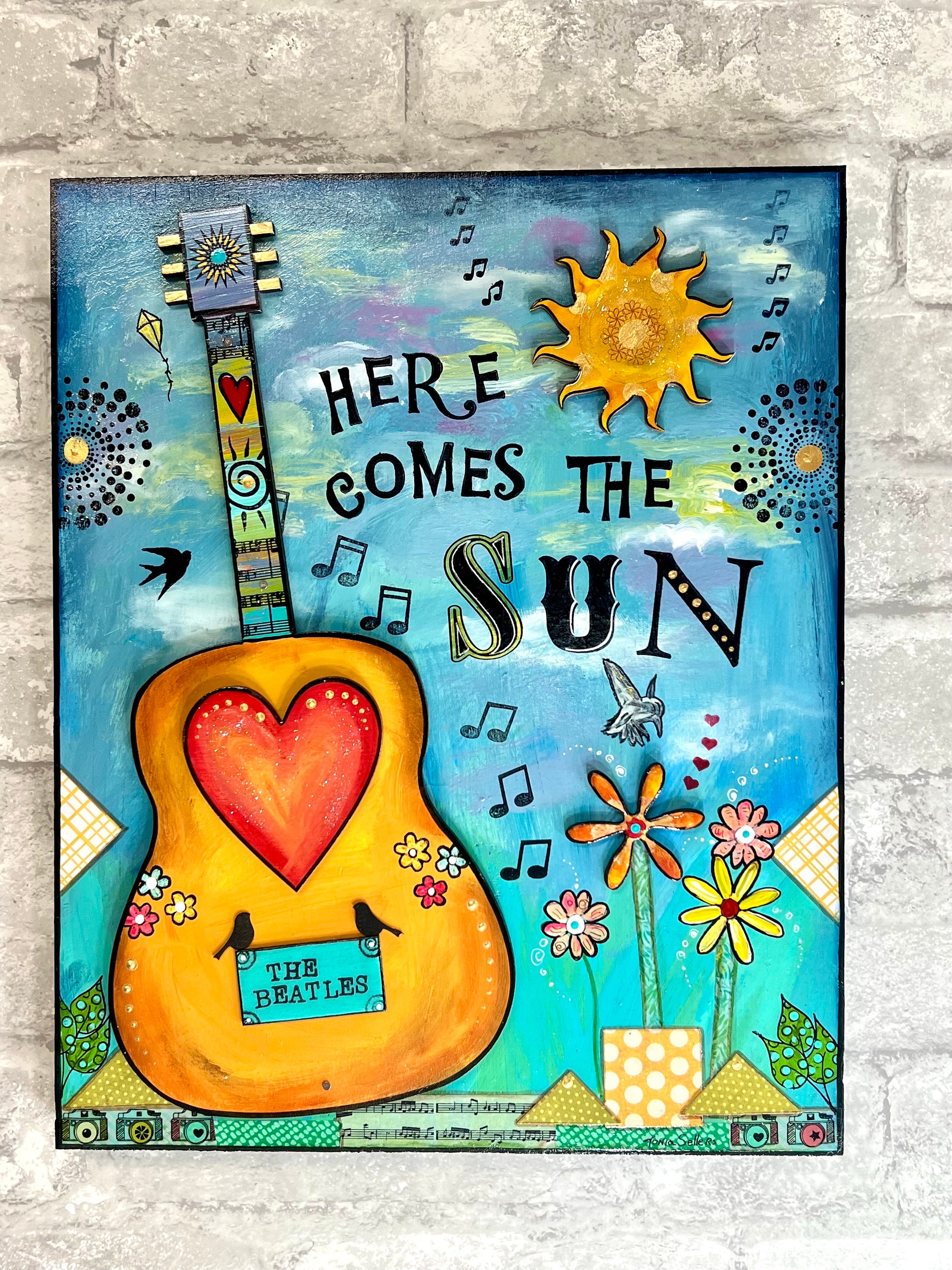 アート・デザイン・音楽 In the Footsteps of the Beatles Beatles Painting Abbey Road - the Beatles Wall Art Using