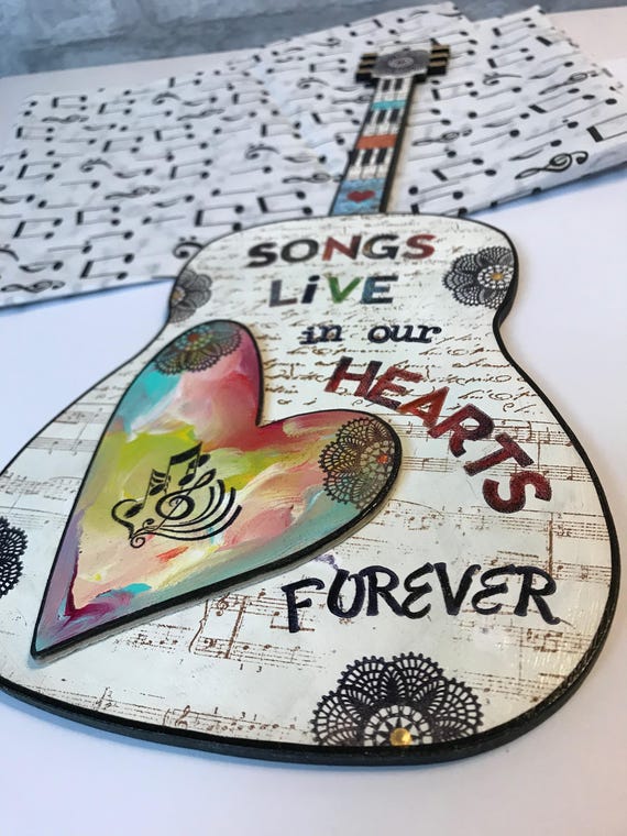 SONGS Live in Our Hearts Forever, Guitar, Valentines Day