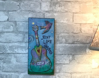 アート・デザイン・音楽 GOOD AS OLD Aint Life Grand, Widespread Panic, Music Inspired, Guitar