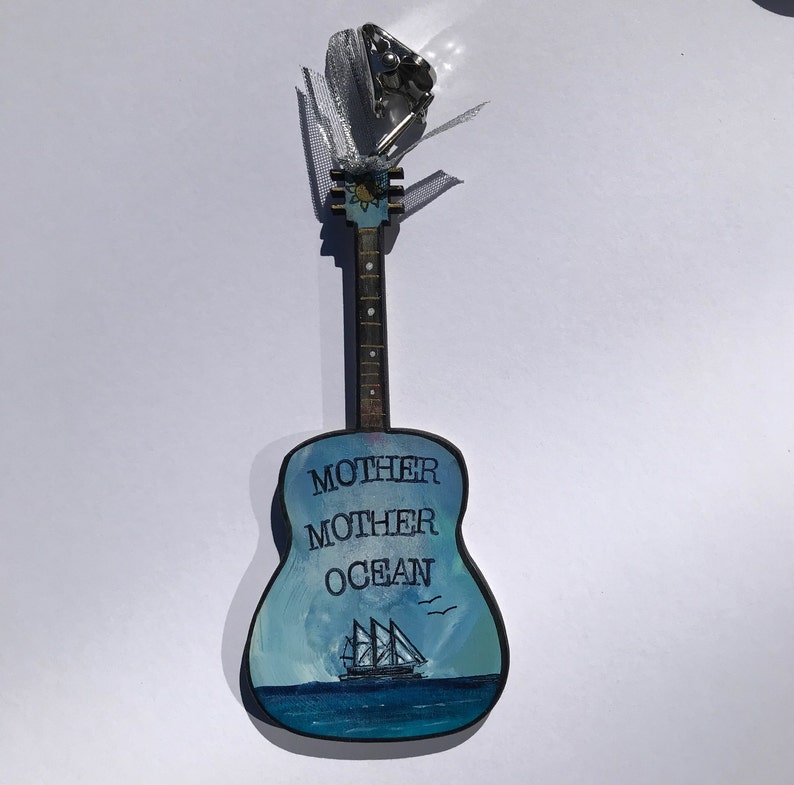 Jimmy Buffett Ornament Guitar Ornament Mother Mother Ocean Etsy UK