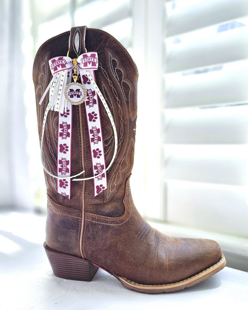 Custom Boot Bows – Cowgirl Boot Accessories – Personalized Boot Jewelry ...