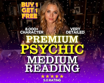 Same Hour Psychic Reading, Clairvoyant Medium, Spiritual Guidance