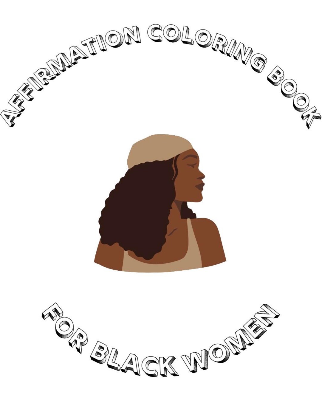 Positive Affirmation Coloring Book Pages for Black Women; 8 Pages - Etsy