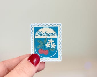 Michigan Stamp Sticker
