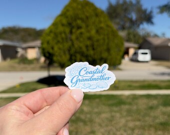 Coastal Grandmother Sticker