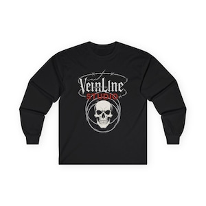VeinLineStudio Skull Long Sleeve Shirt