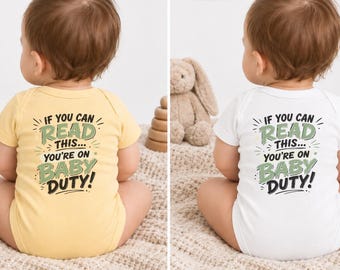 Funny Baby Bodysuit, Newborn Humor Onesie, Baby Shower Gift, New Parent Gift, Unisex Baby Outfit, Infant Bodysuit