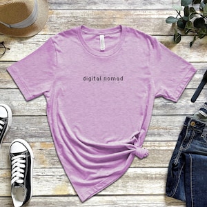 Digital Nomad T-Shirt: Minimalist Van Life, Work & Travel Tee image 9