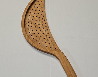 Plantilla para colador de olla con mango (solo PDF) / Planos de utensilios de cocina de madera / RogueGrainCo